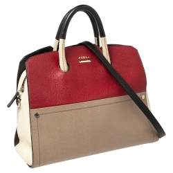 Pre Owned حقيبة ساتشل فورلا بولاريس دوم جلد متعدد الألوان 