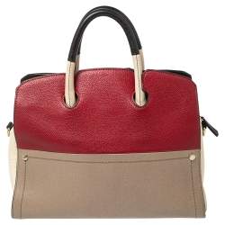 Pre Owned حقيبة ساتشل فورلا بولاريس دوم جلد متعدد الألوان 