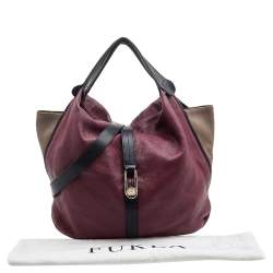 Furla Multicolor Leather Hobo