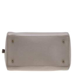 Furla Grey Leather Tessa Satchel