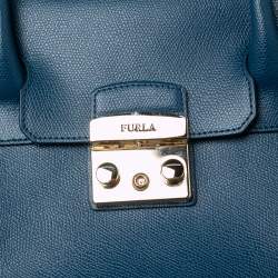 Pre Owned حقيبة يد توتس فورلا ميتروبوليس جلد أزرق