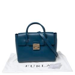 Pre Owned حقيبة يد توتس فورلا ميتروبوليس جلد أزرق