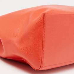 Pre Owned حقيبة يد توتس فورلا جلد برتقالي