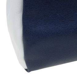 Pre Owned Furla Tri Color Leather Patty Tote