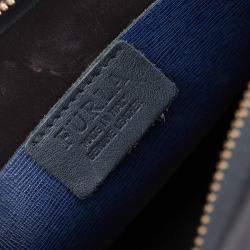 Pre Owned Furla Tri Color Leather Patty Tote