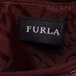 Pre Owned Furla Multicolor Leather Pochette