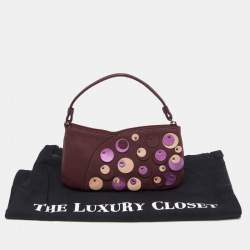 Pre Owned Furla Multicolor Leather Pochette