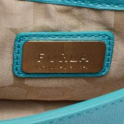 Pre Owned حقيبة كروس فورلا ميتروبوليس جلد فيروزي بسلسلة صغيرة