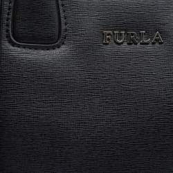 Pre Owned حقيبة يد توتس فورلا كابريكيو جلد أسود