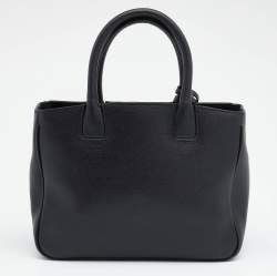 Pre Owned حقيبة يد توتس فورلا كابريكيو جلد أسود