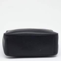 Pre Owned حقيبة يد توتس فورلا كابريكيو جلد أسود