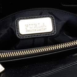 Pre Owned حقيبة يد توتس فورلا كابريكيو جلد أسود