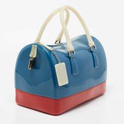 Pre Owned حقيبة ساتشل فورلا كاندي مطاط ثلاثي اللون متوسط