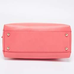 مملوكة مسبقًا حقيبة ساتشل فورلا بيبر دوم جلد  وردي داكن