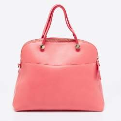 مملوكة مسبقًا حقيبة ساتشل فورلا بيبر دوم جلد  وردي داكن