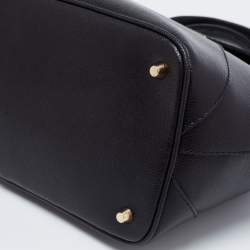 Pre Owned حقيبة يد توتس فورلا كيليس جلد أسود  