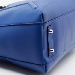 Furla Blue Leather Alice Satchel