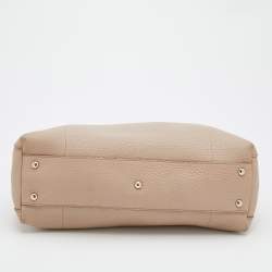 Pre Owned Furla Tricolor Leather Piper Top Handle Bag
