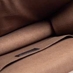 Pre Owned حقيبة كروس فورلا جلد سوداء صغيرة