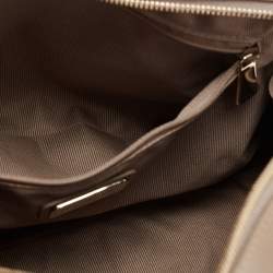 Pre Owned Furla Brown Leather Dolly Satchel