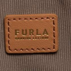 مملوكة مسبقًا Furla Brown Leather Mini Sofia Crossbody Bag
