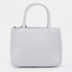 Furla White Leather Tote