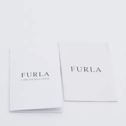 Furla White Leather Tote