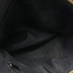 Pre Owned Furla Black Leather Piper Dome Satchel