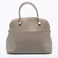 Pre Owned حقيبة ساتشل فورلا بيبر دوم جلد  وردي داكن