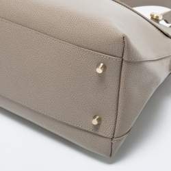 Pre Owned حقيبة ساتشل فورلا بيبر دوم جلد  وردي داكن