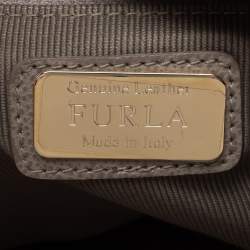 Pre Owned حقيبة ساتشل فورلا بيبر دوم جلد  وردي داكن