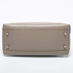 Pre Owned حقيبة ساتشل فورلا بيبر دوم جلد  وردي داكن