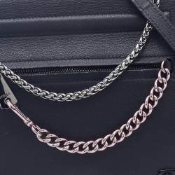 Pre Owned Furla Black Leather Diana Shoulder Bag