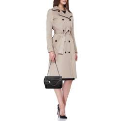 Pre Owned Furla Black Leather Diana Shoulder Bag