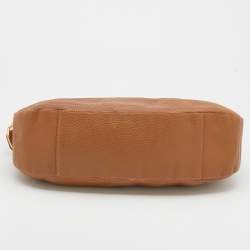 Pre Owned Furla Brown Leather Shoulder Bag