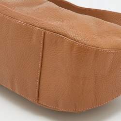 Pre Owned Furla Brown Leather Shoulder Bag