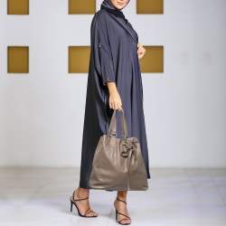 Pre Owned Furla Brown Leather Tote