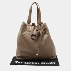 Pre Owned Furla Brown Leather Tote