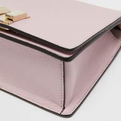 Pre Owned حقيبة كتف فورلا ميمي جلد برتقالي