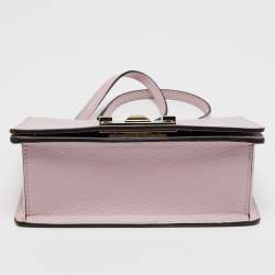 Pre Owned حقيبة كتف فورلا ميمي جلد برتقالي