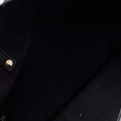 Pre Owned Furla Black Saffiano Leather Patty Tote