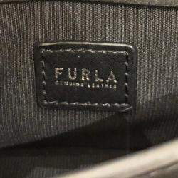 Pre Owned Furla Black Leather Micro 1927 Soft Crossbody Bag