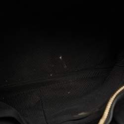 Pre Owned Furla Black Leather Top Zip Tote