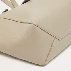 Furla Grey Leather Net M Tote