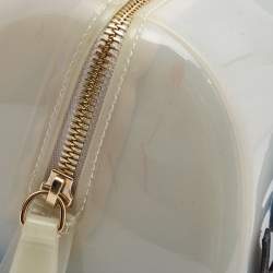 Pre Owned Furla Multicolor Rubber Embellished Candy Satchel