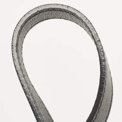 Pre Owned Furla Black Leather Piper Dome Satchel