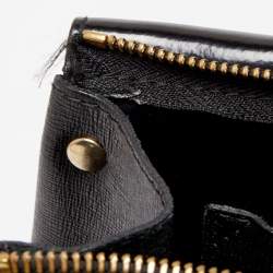 Furla Black Patent and Leather Top Handle Bag