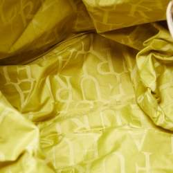 Pre Owned Furla Beige/Grey Leather Hobo