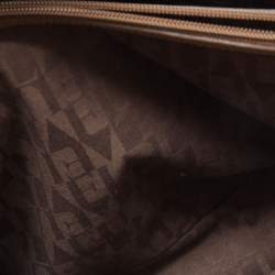 Pre Owned Furla Grey Leather Tessa Tote