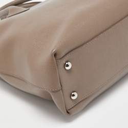 Pre Owned Furla Grey Leather Tessa Tote